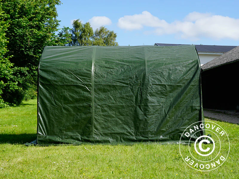 Förrådstält PRO 2x3x2m PE, Grön - Image 3