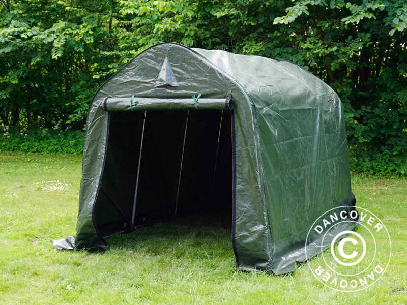 Förrådstält PRO 2x3x2m PE, Grön - Image 5
