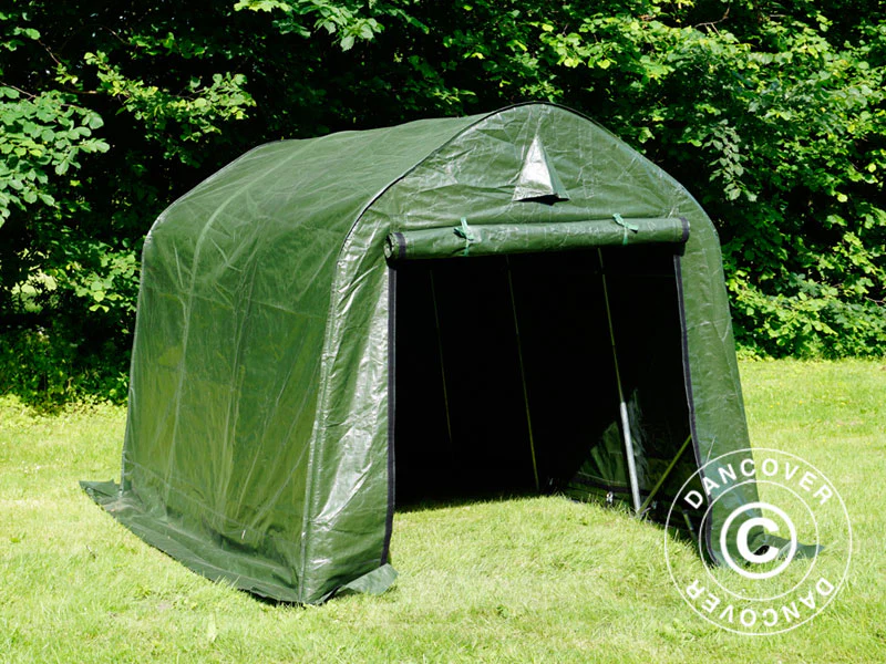 Förrådstält PRO 2x3x2m PE, Grön - Image 9