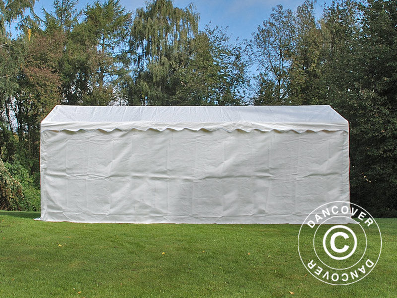 Förvaringstält Basic 2-i-1, 3x6m PE 700, Vit - Image 3