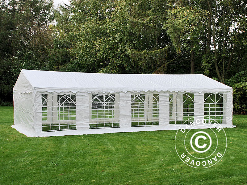 Förvaringstält Basic 2-i-1, 4x10m PE 700, Vit - Image 7