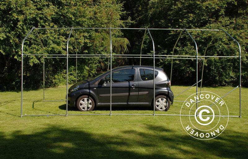 Garagetält PRO 3,3x6x2,4m PVC, Grön - Image 9