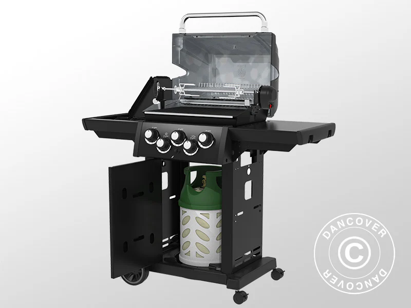 Gasolgrill Broil King® Royal™ 390 Shadow, 55x133x121cm, Svart - Image 5