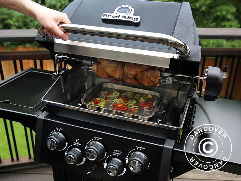 Gasolgrill Broil King® Royal™ 390 Shadow, 55x133x121cm, Svart - Image 9