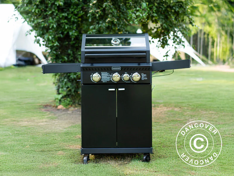 Gasolgrill Dancover 3+1, Svart - Image 2