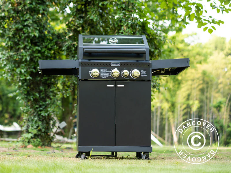 Gasolgrill Dancover 3+1, Svart - Image 3