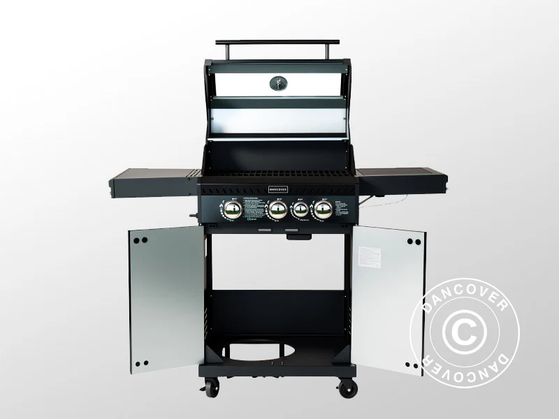 Gasolgrill Dancover 3+1, Svart - Image 8