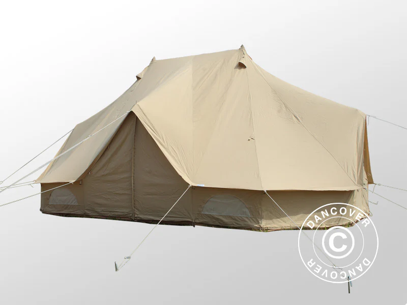 Glampingtält för glamping, TentZing®, 4x6m, 12 Pers, Sand - Image 5