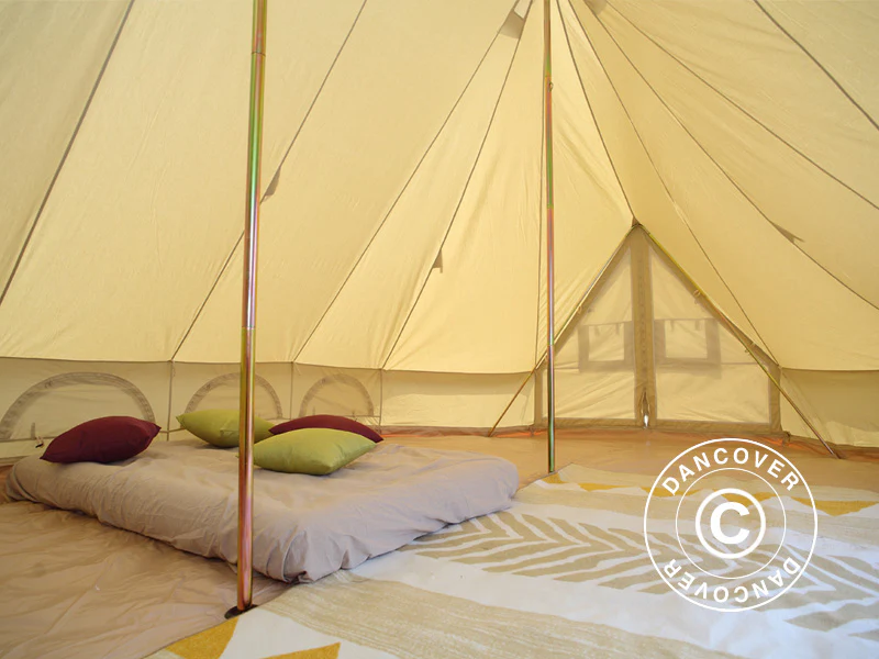 Glampingtält för glamping, TentZing®, 4x6m, 12 Pers, Sand - Image 7