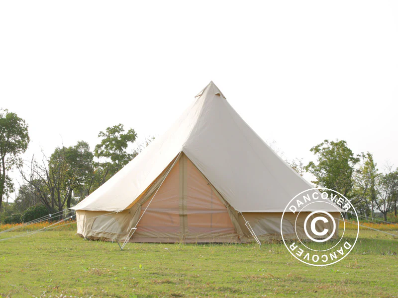 Glampingtält för glamping, TentZing®, 6x6m, 8 Pers, Sand - Image 4