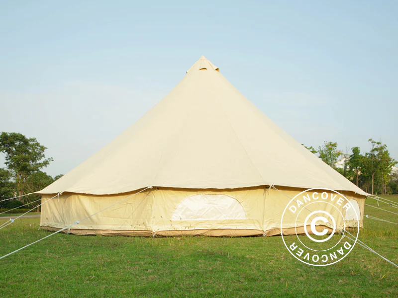 Glampingtält för glamping, TentZing®, 6x6m, 8 Pers, Sand - Image 6