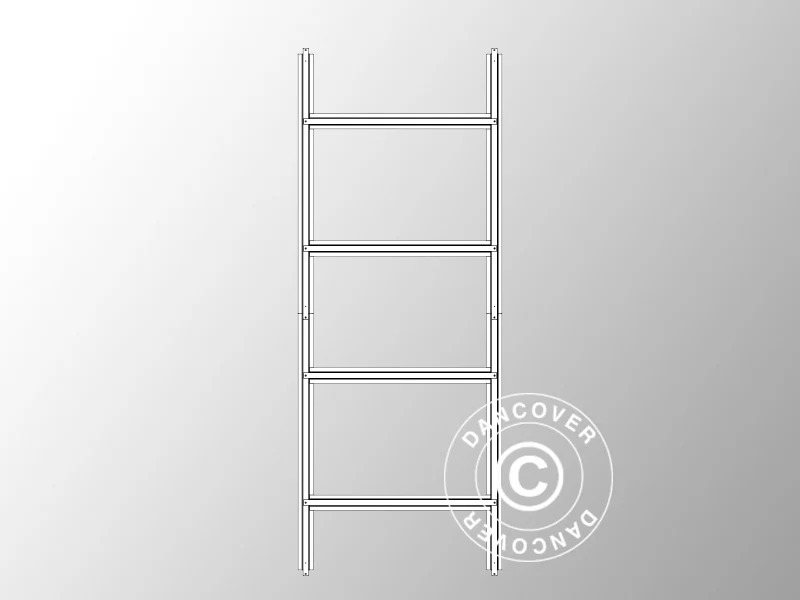 Golvram för redskapsbod, ProShed®, 2,77x1,91 m