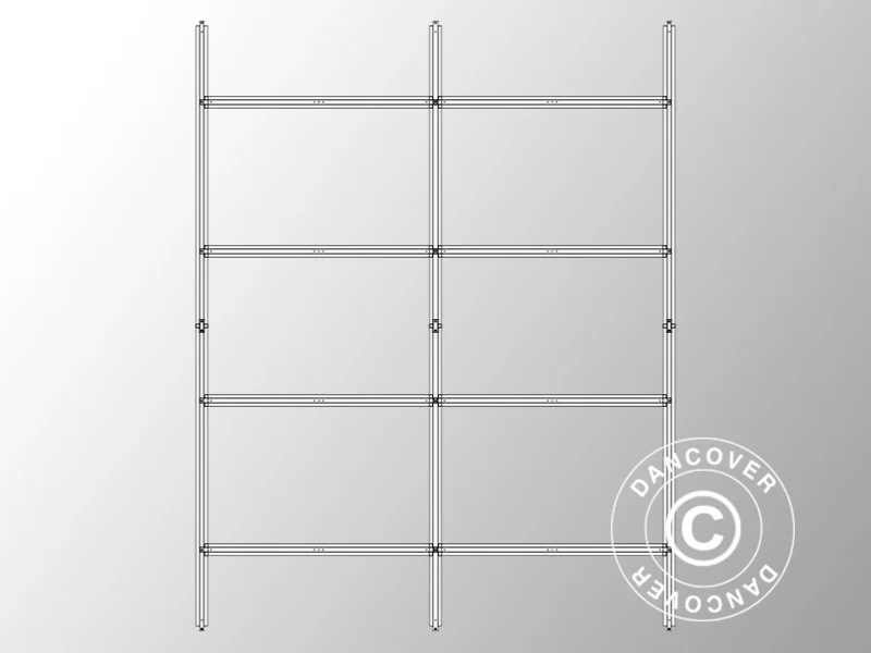 Golvram för redskapsbod, ProShed®, 2,77x3,19 m
