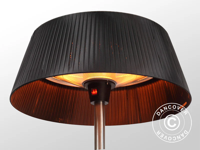 Halogen terrassvärmare IKEMA fristående, 2000W, Svart - Image 2