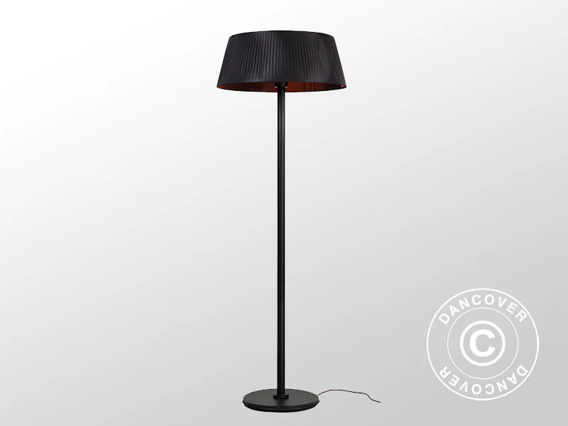 Halogen terrassvärmare IKEMA fristående, 2000W, Svart - Image 5