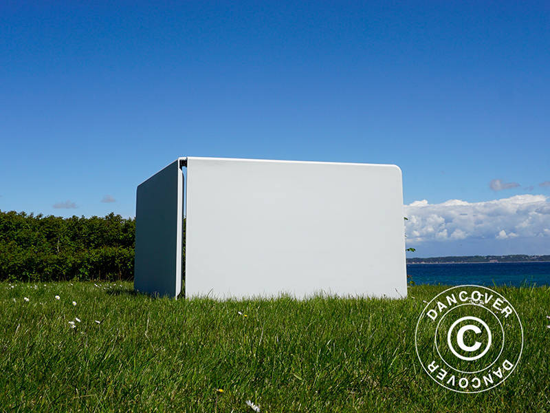 Hopfällbart bord 240x76x74cm, Ljusgrå (1 st.) - Image 32
