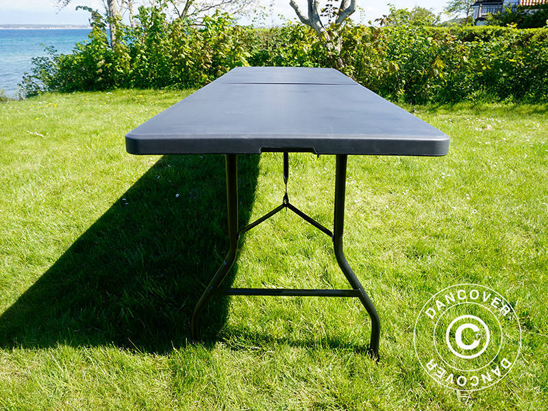 Hopfällbart bord 240x76x74cm, Svart (25 st.) - Image 17