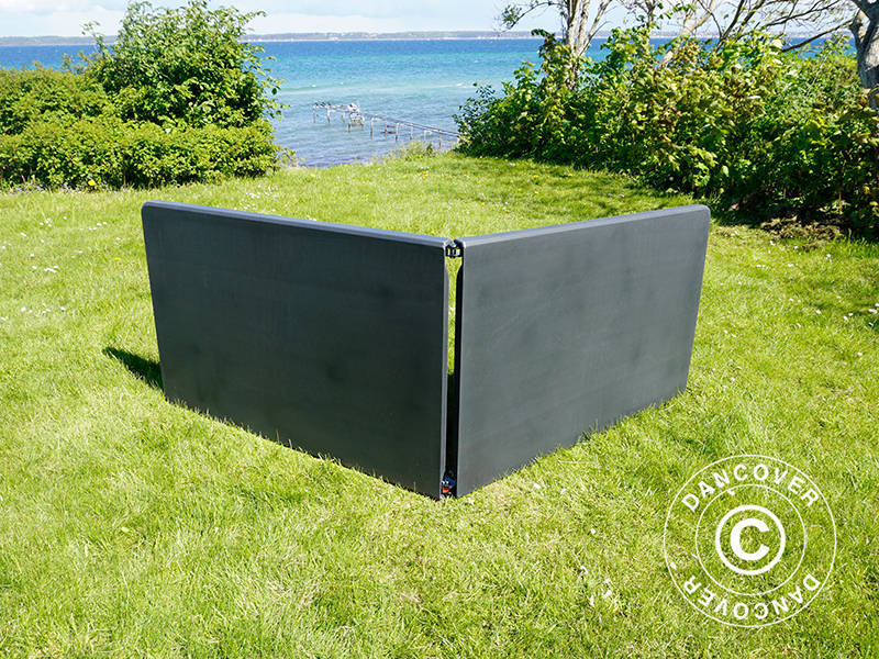 Hopfällbart bord 240x76x74cm, Svart (25 st.) - Image 29