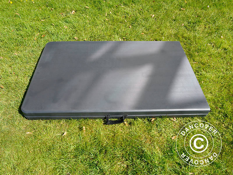 Hopfällbart bord 240x76x74cm, Svart (25 st.) - Image 7