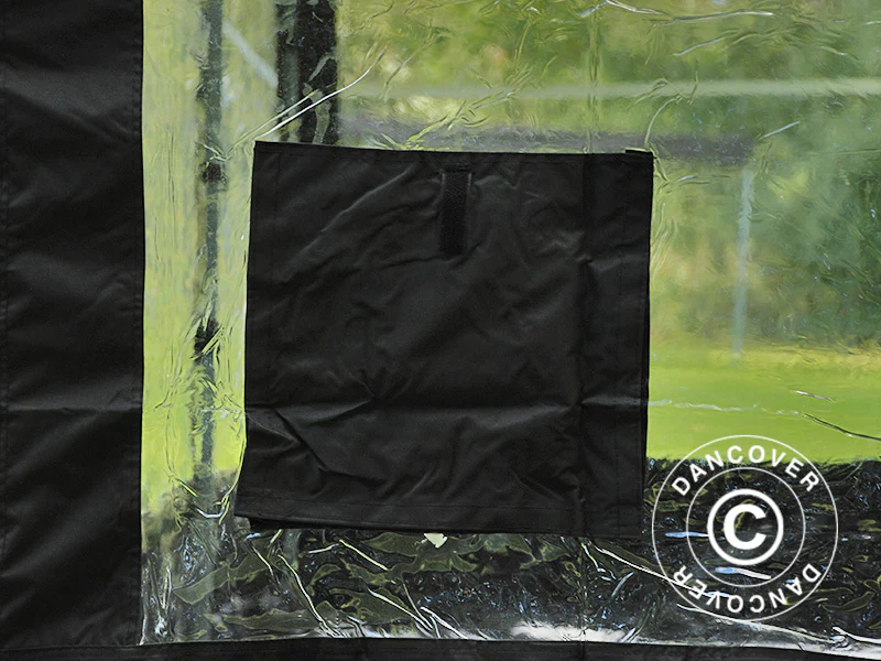Hopfällbart garage, FleX Carcover, 3x6m, Svart - Image 11