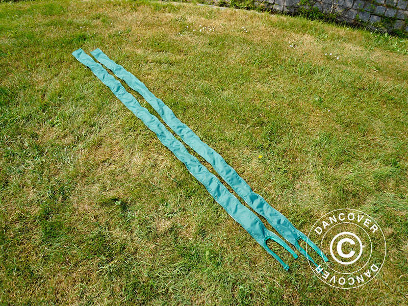 Infill sammanslutningspaneler för FleXtents® PRO snabbtält 3m serie, Grön, 2 delar. - Image 3