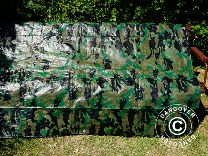 Kamouflagepresenning Woodland 1,9x3m, 100g/m² - Image 15
