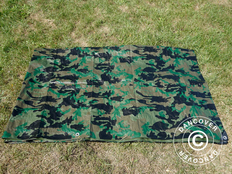 Kamouflagepresenning Woodland 1,9x3m, 100g/m² - Image 17