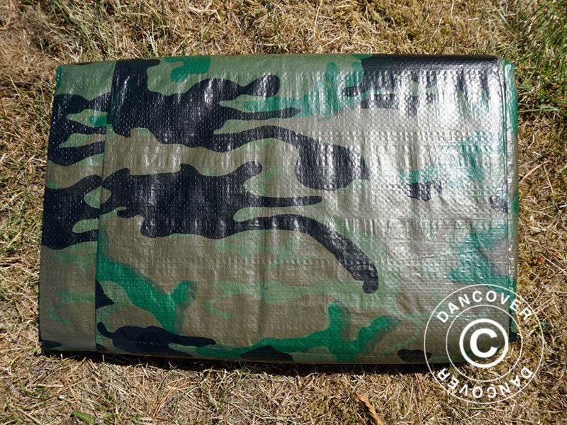 Kamouflagepresenning Woodland 2,85x4m, 100g/m² - Image 8