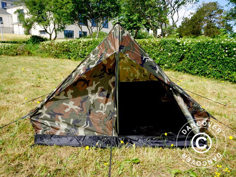 Kamouflagetält Woodland MINI PACK, 2 personer - Image 14