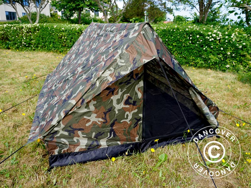 Kamouflagetält Woodland MINI PACK, 2 personer - Image 17