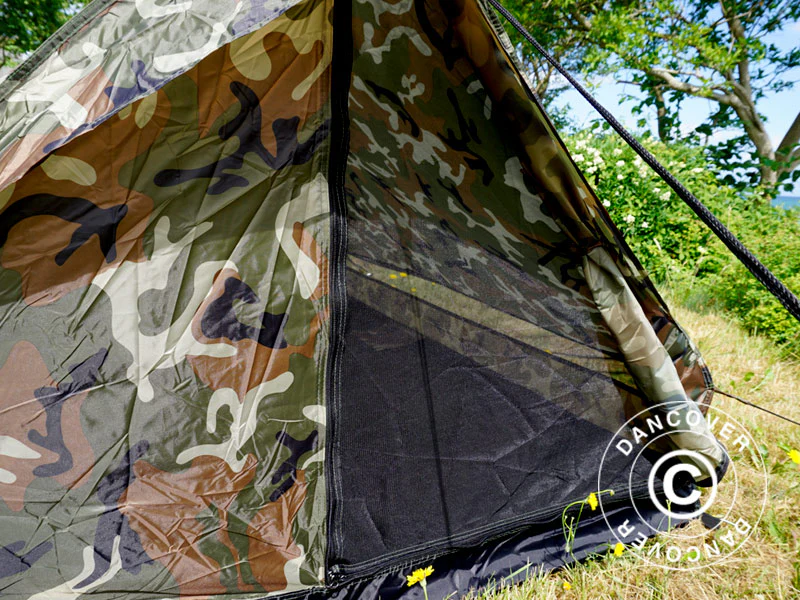 Kamouflagetält Woodland MINI PACK, 2 personer - Image 3
