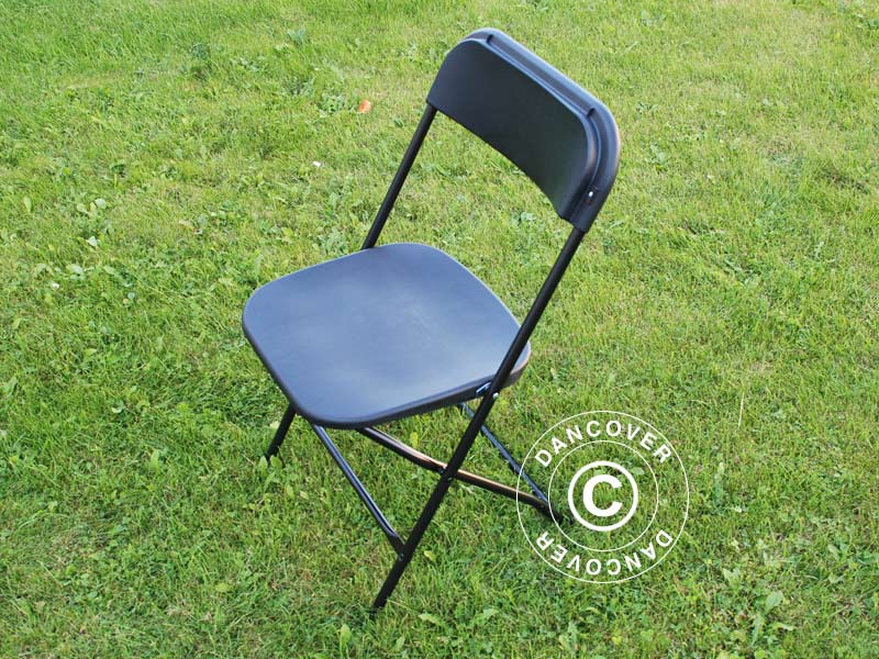 Klappstol 44x44x80cm, Svart, 8 st. - Image 11