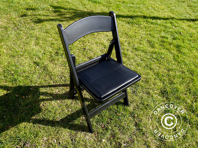 Klappstol, Svart, 44x46x77cm, 4 st. - Image 20