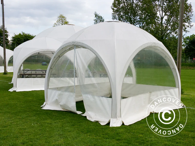 Kupoltält Multipavillon 3x6m, Vit - Image 3
