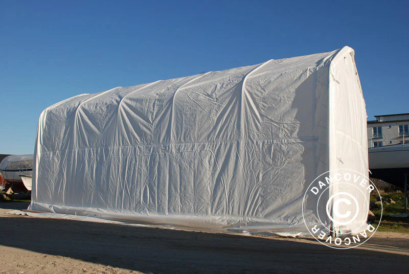 Lagertält multiGarage 4x12x4,5x5,5m, Vit - Image 15
