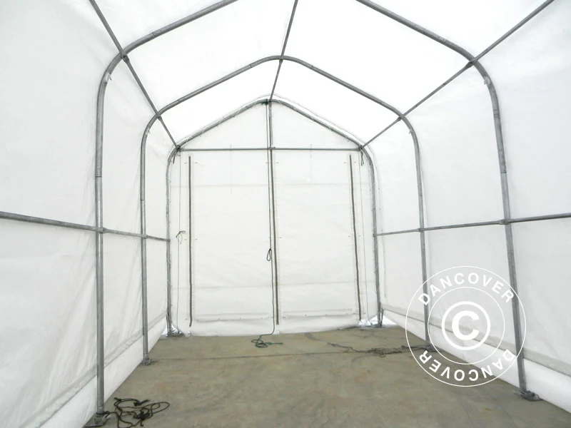 Lagertält multiGarage 4x12x4,5x5,5m, Vit - Image 17