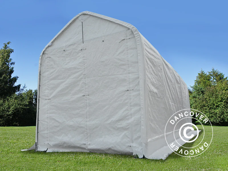 Lagertält multiGarage 4x12x4,5x5,5m, Vit - Image 7