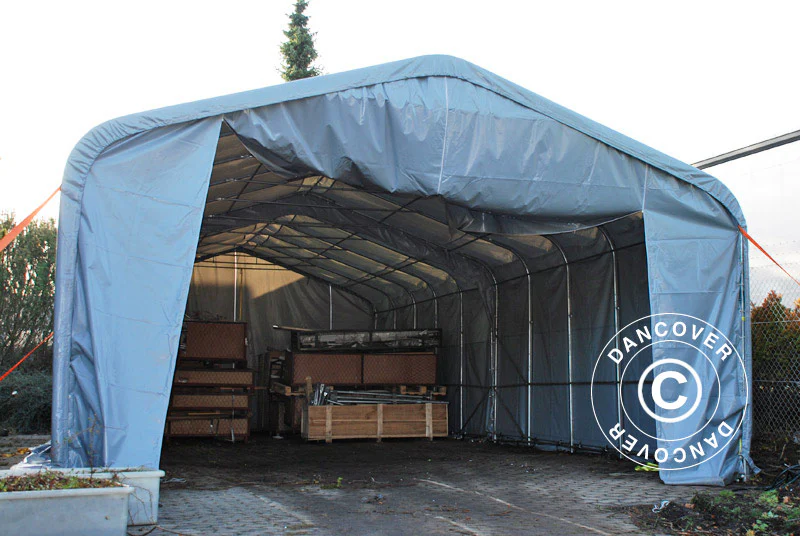 Lagertält PRO 6x6x3,7m PVC, Grön - Image 17