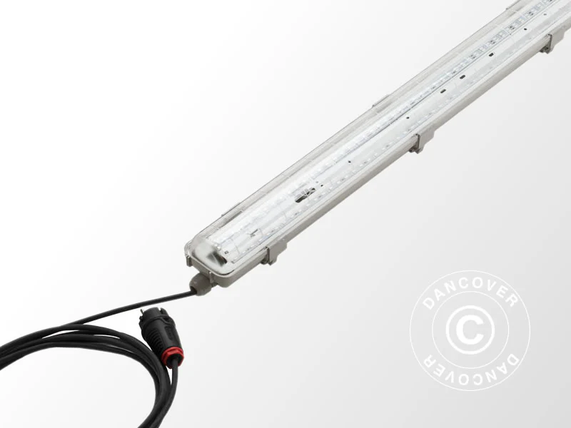 LED Växtlampa 1,26m, Grå - Image 6