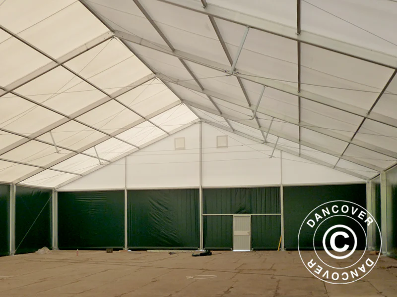Metalldörr för industriell förvaringshall Alu, 0,9x2m, Vit - Image 3