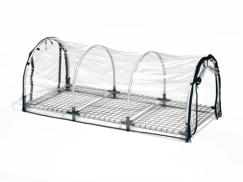 Mini växthus propagator JUMBO XXL med värmematta, 60x130x50cm, Transparant - Image 5