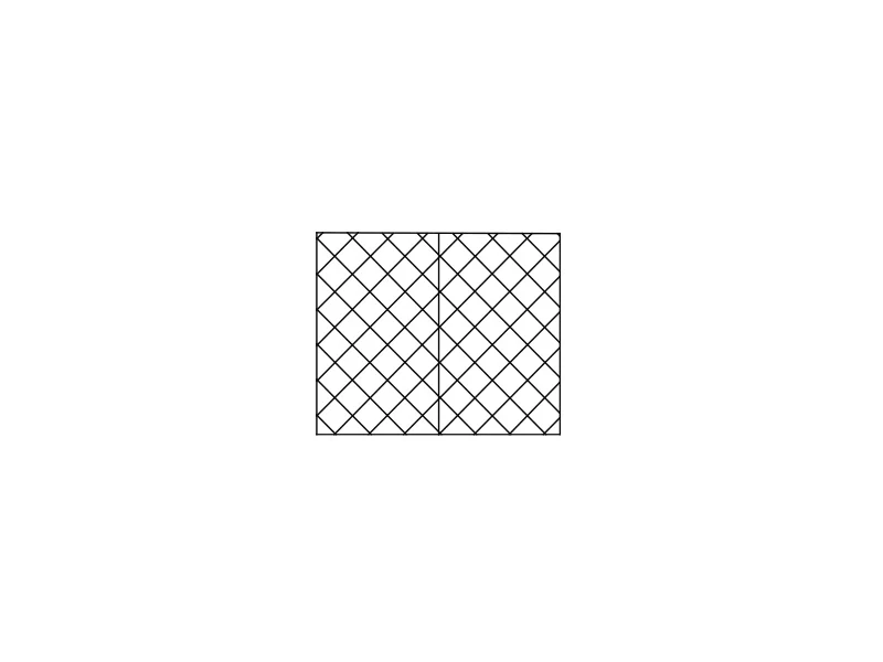 Nätgardin för Paviljong Osiris 3,5x3,5m, 4 st., Brun - Image 2