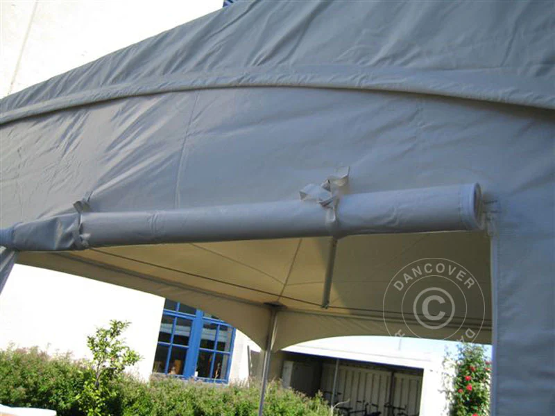 Pagoda Partytält PartyZone 3x3m, PVC, Vit - Image 8