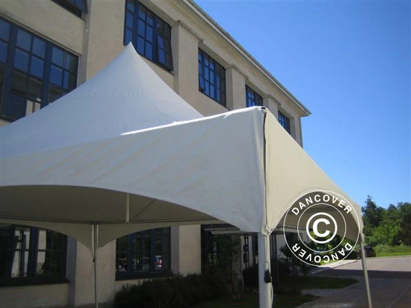 Pagoda Partytält PartyZone 6x6m, PVC, Vit - Image 9