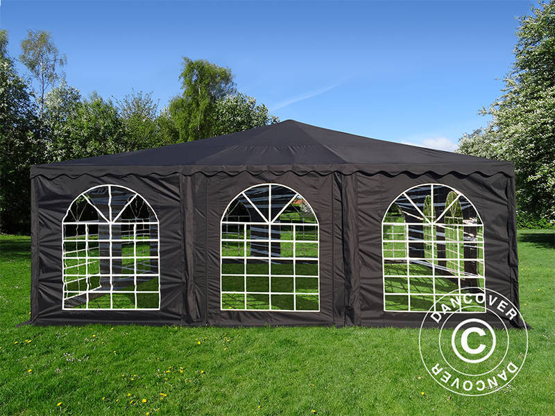Pagoda Partytält UNICO 7x7m, Svart - Image 2