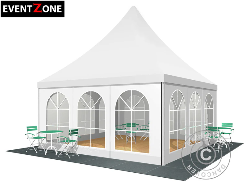 Pagoda tält PRO + 5x5m EventZone