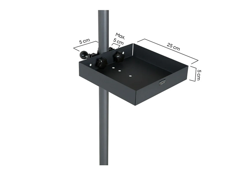 Parasollbord, 25x25cm, Svart, 1 st. - Image 6