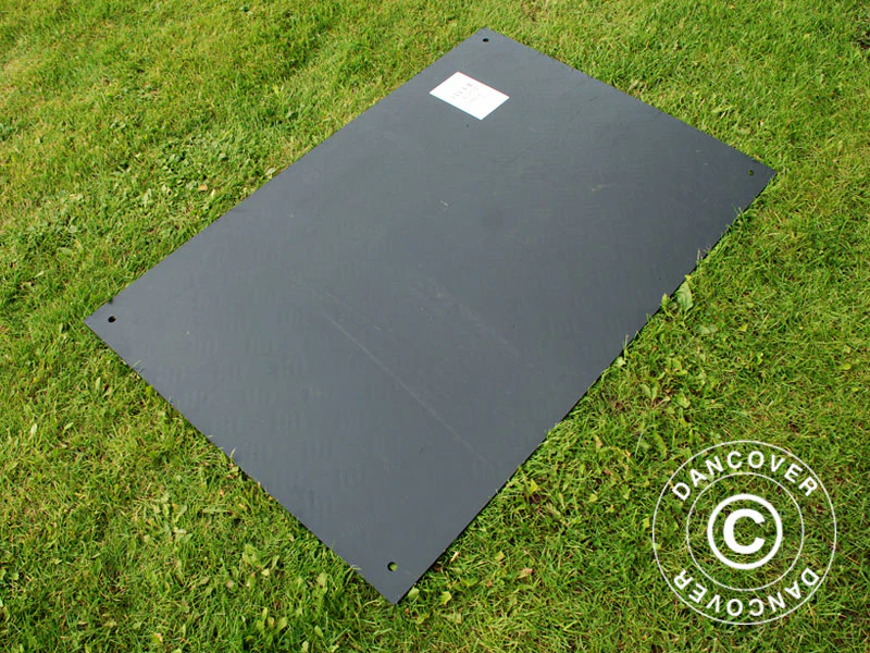 Partygolv och markskyddsmatta, 0,96 m², 80x120x0,6cm, Svart, 1 st. - Image 8