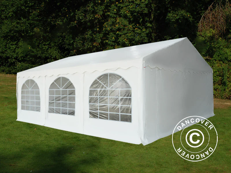 Partytält Basic 6x6m PVC 700, Vit - Image 3