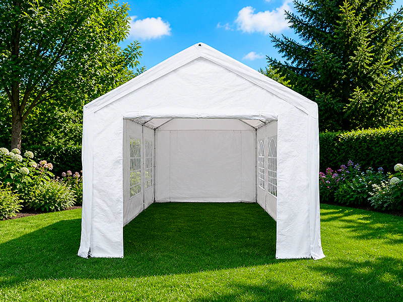 Partytält Basic 3x6m PE 500, Vit - Image 3